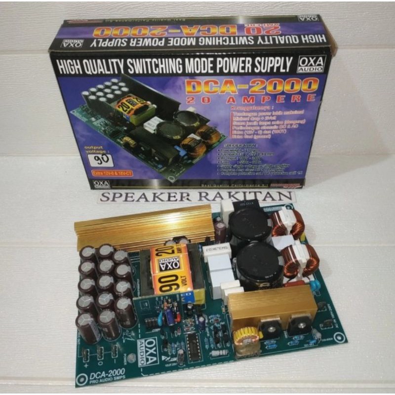 Kit Power Suply Switching / SMPS 20A CT 90V DCA-2000