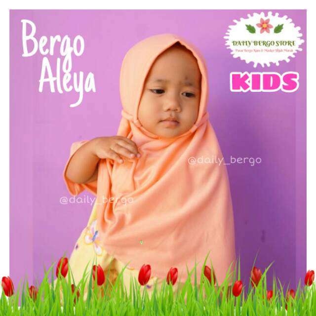 Bergo Kaos Anak Aleya (non pet)