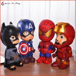 Celengan Piggy Bank Model Super Hero Untuk Uang  Kertas 