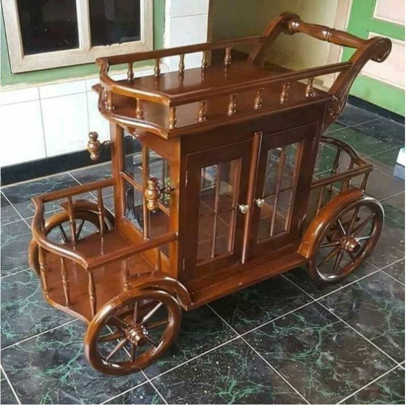 KERETA DORONG MEJA TEH