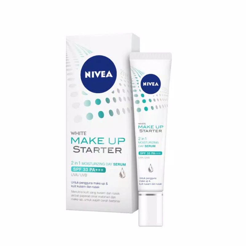 NIVEA White Make Up Starter 2 in 1 Moisturizing Day Serum 30ml