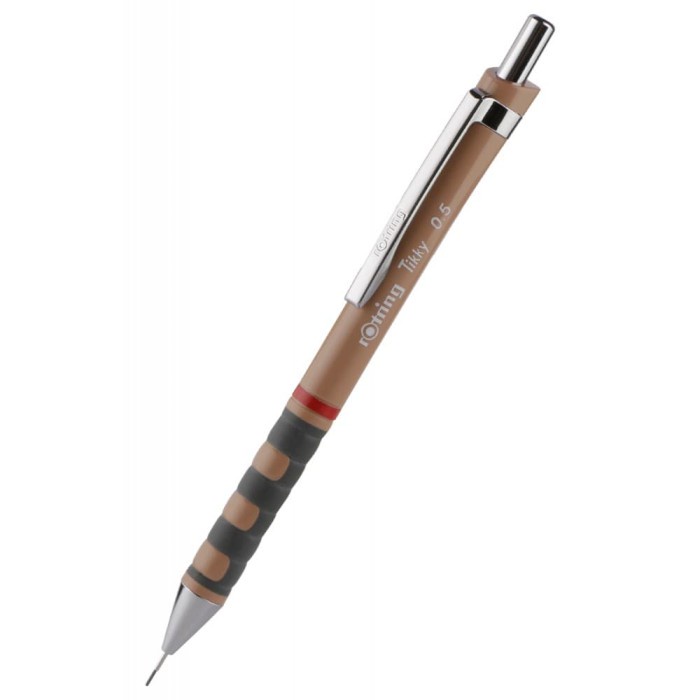 

Rotring TIKKY Rapidograph Mechanical Pencil 0.5 BROWN promo