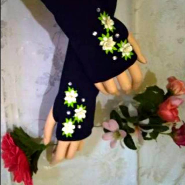 Handsock flower melati/handsock jempol