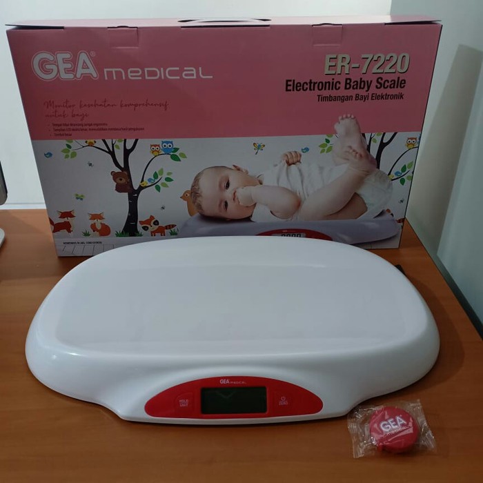 Timbangan Bayi Digital GEA ER 7220 / Electronic Baby Scale ( FREE BUBLE WRAP )
