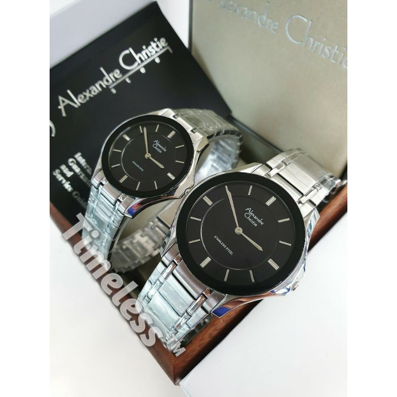 Jam tangan couple alexandre christie ac 8605 MH