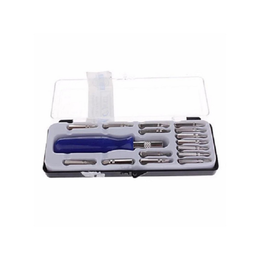 Obeng mini toolkit 16 in 1 - Xin Roi XR-16 Pcs