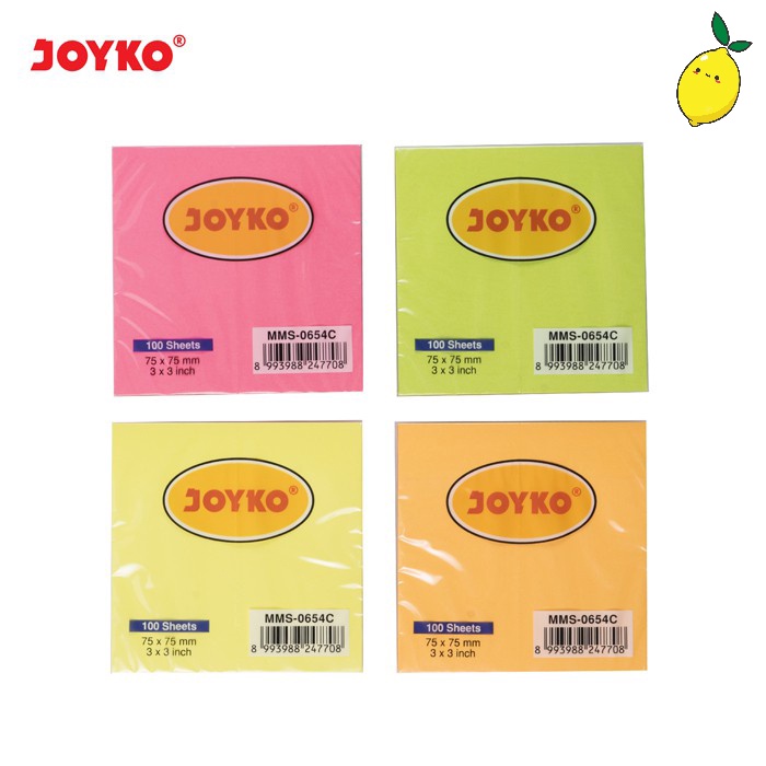 

Sticky Notes / Kertas Memo / Memo Stick Joyko MMS-0654C