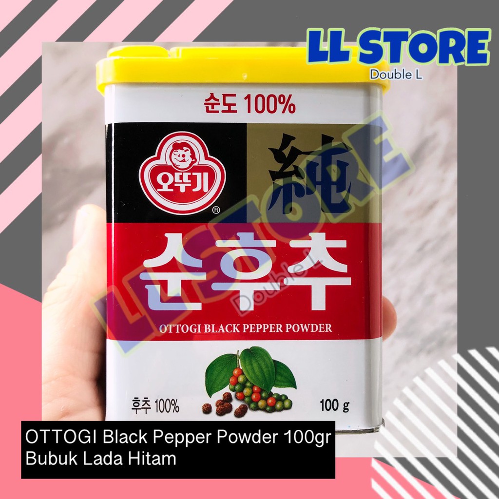 

OTTOGI Black Pepper Powder 100gr | Bubuk Lada Hitam Korea