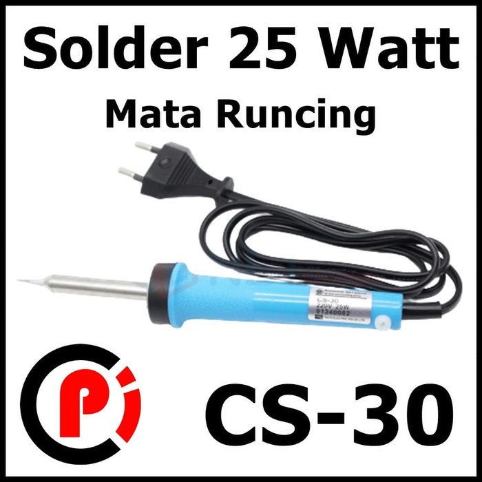 Solder Goot RRT CS30 CS 30 25 Watt Mata Runcing