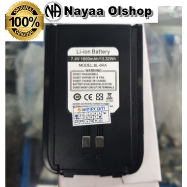 BATERAI HT WEIRCOM WR 5758 - BATRE HT WEIRCOM 5758 ORIGINAL