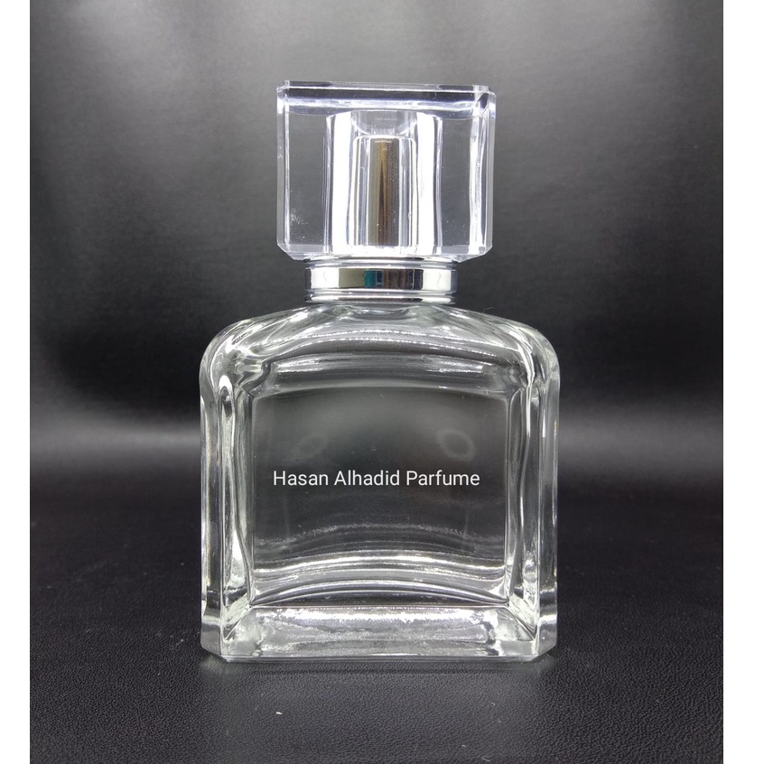 Botol Parfume V31656 50ml Easypum Silver Tutup Crystal Silver / Pcs