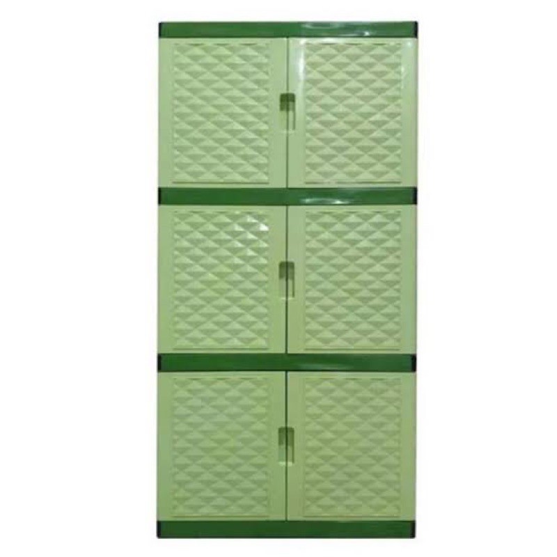 Lemari Plastik Mini Tabita susun 3 Lemari MIni 3 Fawsline