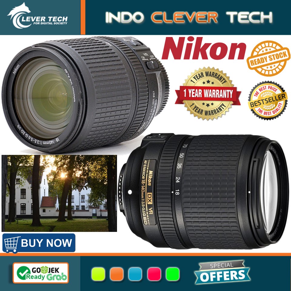 Nikon AF-S 18-140mm f/3.5-5.6G ED DX VR - Distributor