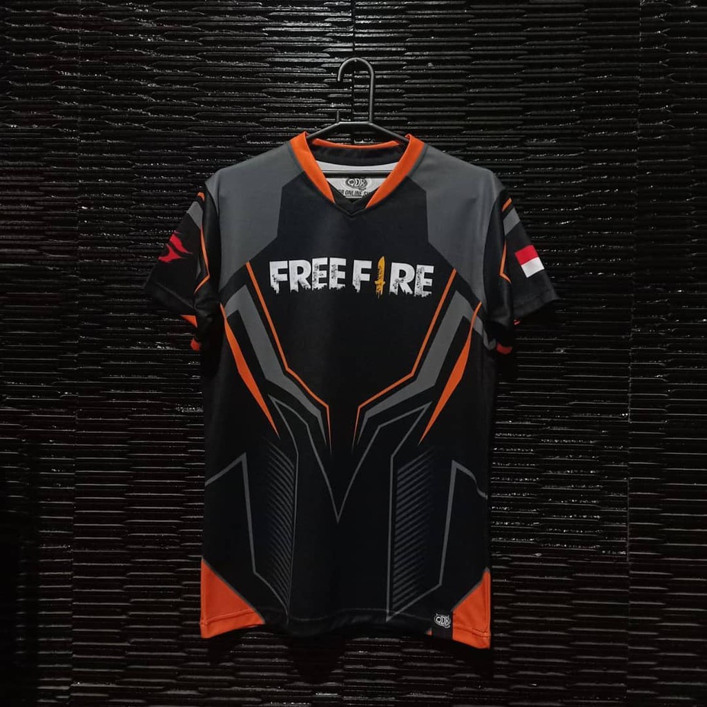 Baju Kaos Jersey Printing Custom Print Desain Bebas Sesukamu