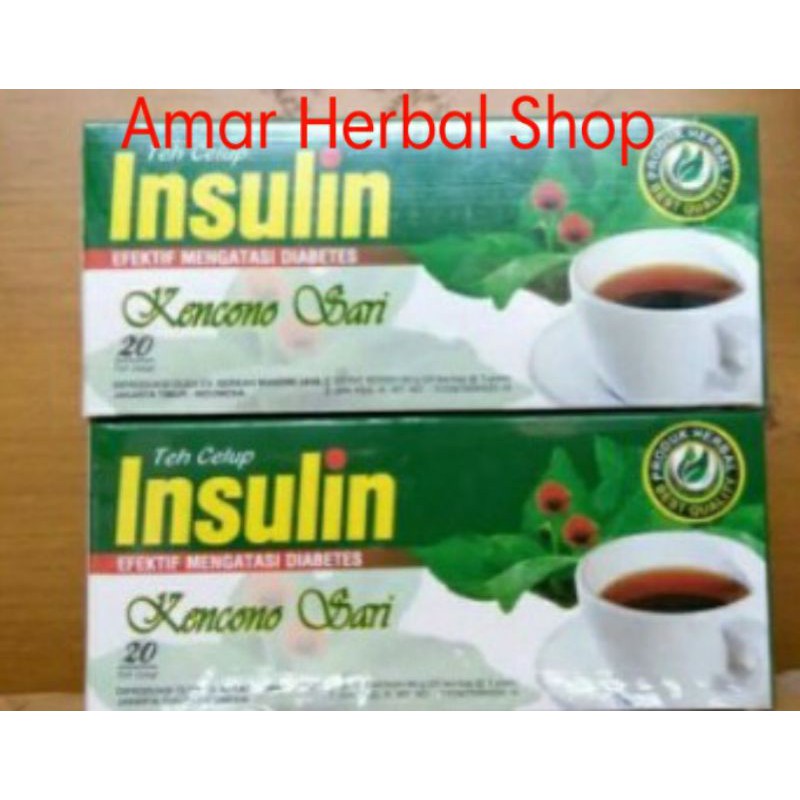 

Teh Celup Daun Insulin Kencono Sari