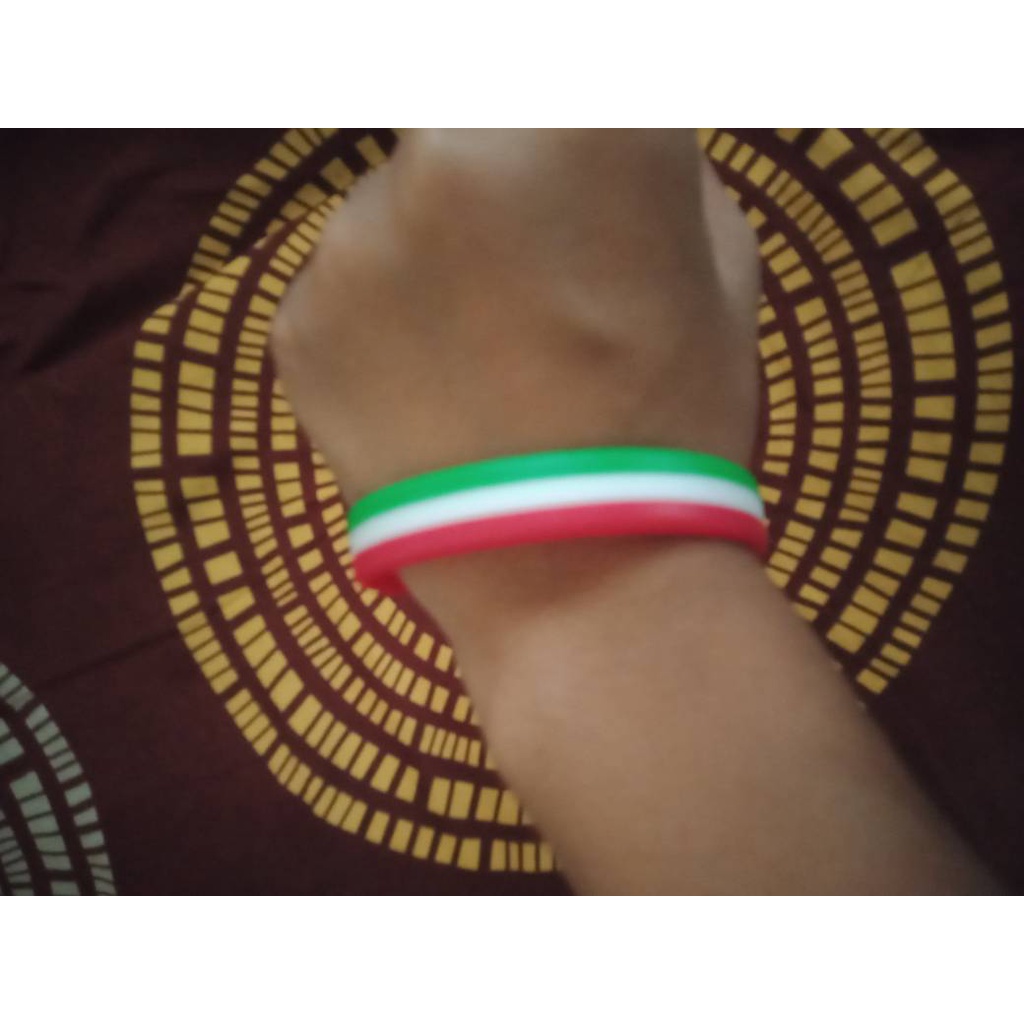 1pc Gelang TRI COLOR Rubeer Italia