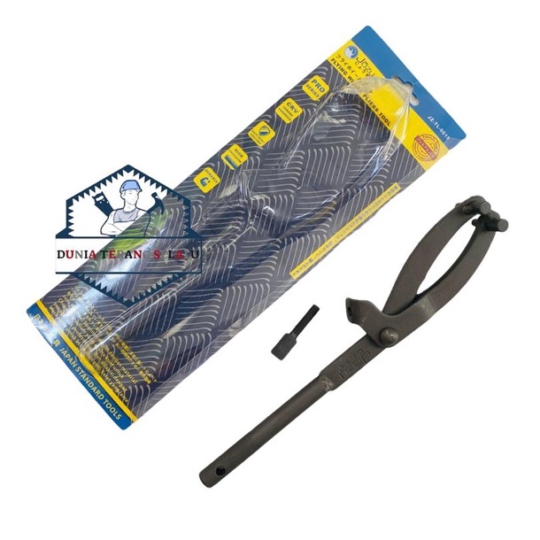 TREKER CVT Y JOZU CRV BlackOxide - Kunci Tahanan Kopling Motor Matic Y - Flying Wheel Puller - Flywheel Spanner JOZU - Flywheel Pliers - Coupling Nut Spanner - JZ-TL-0015