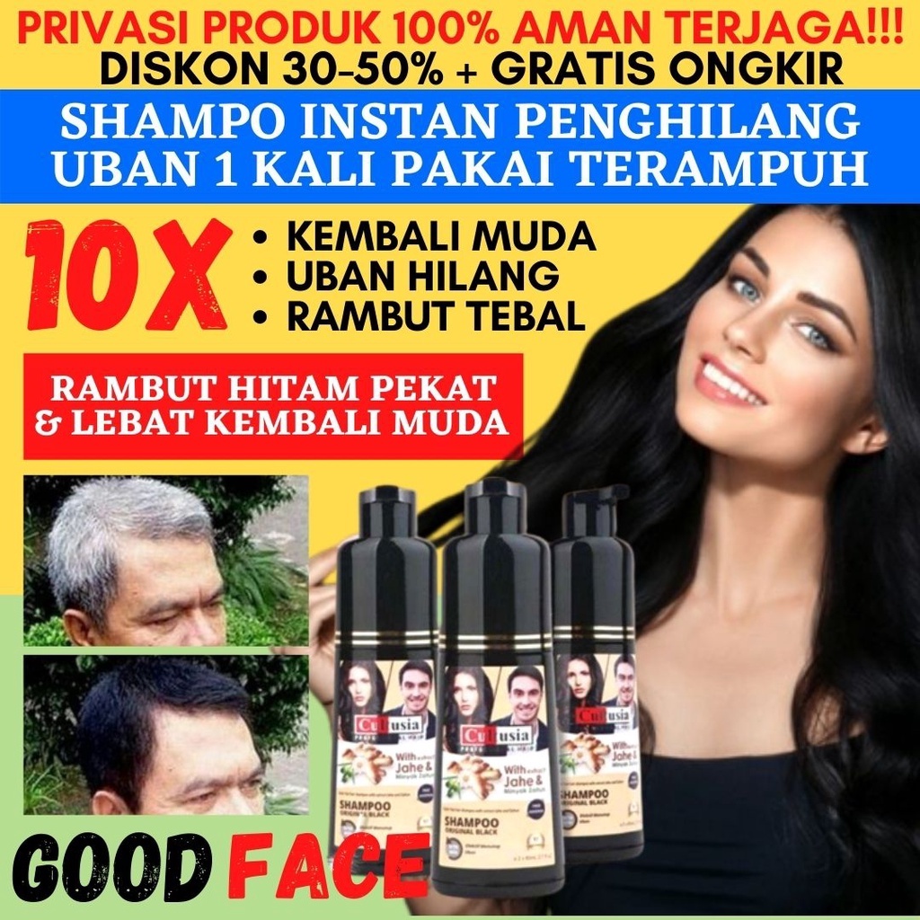 CULTUSIA SHAMPOO 160ML ORIGINAL BLACK - SHAMPO UBAN - PENGHILANG UBAN - SAMPO PENGHILANG UBAN