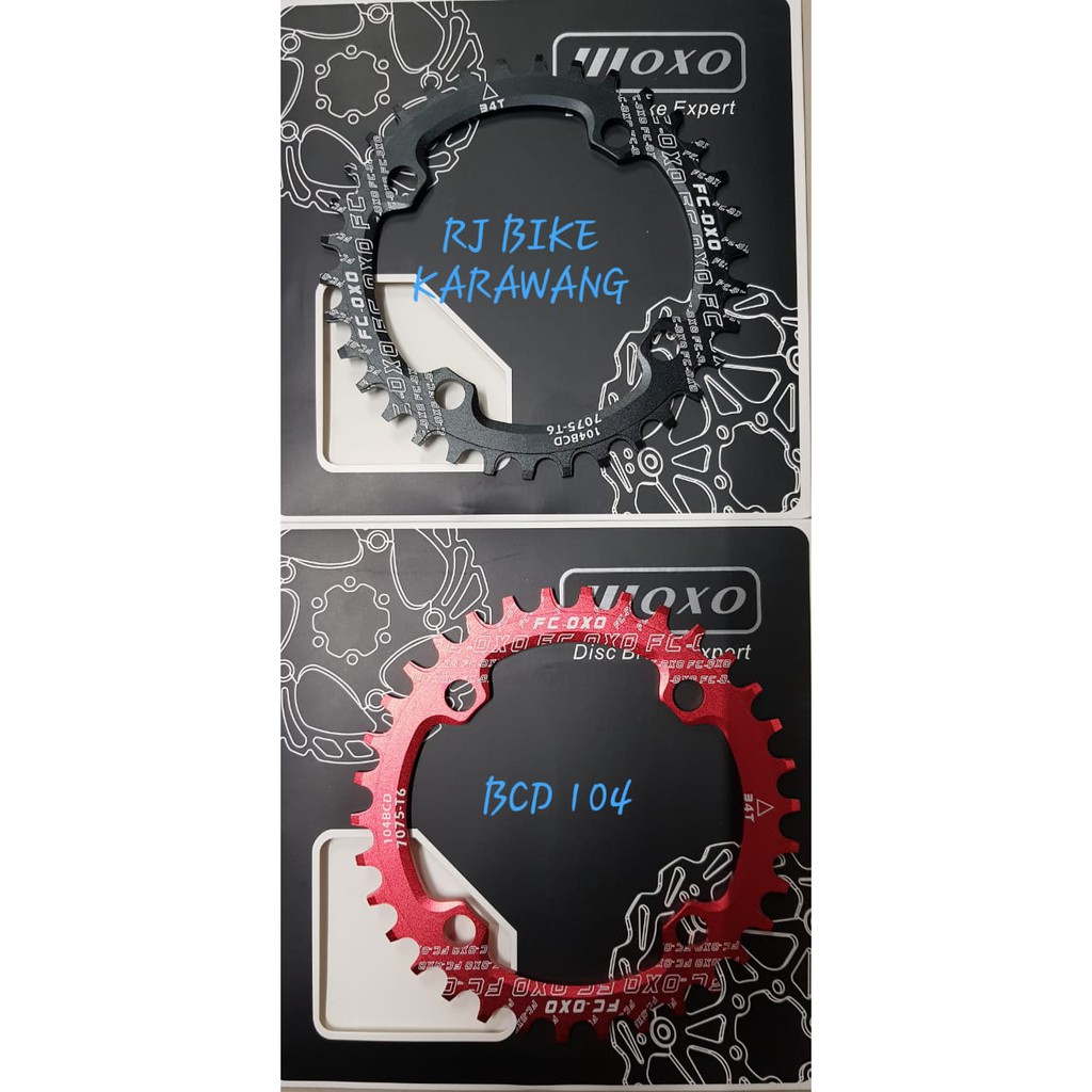 ChainRing Oxo bcd 104 wide narrow 34 T