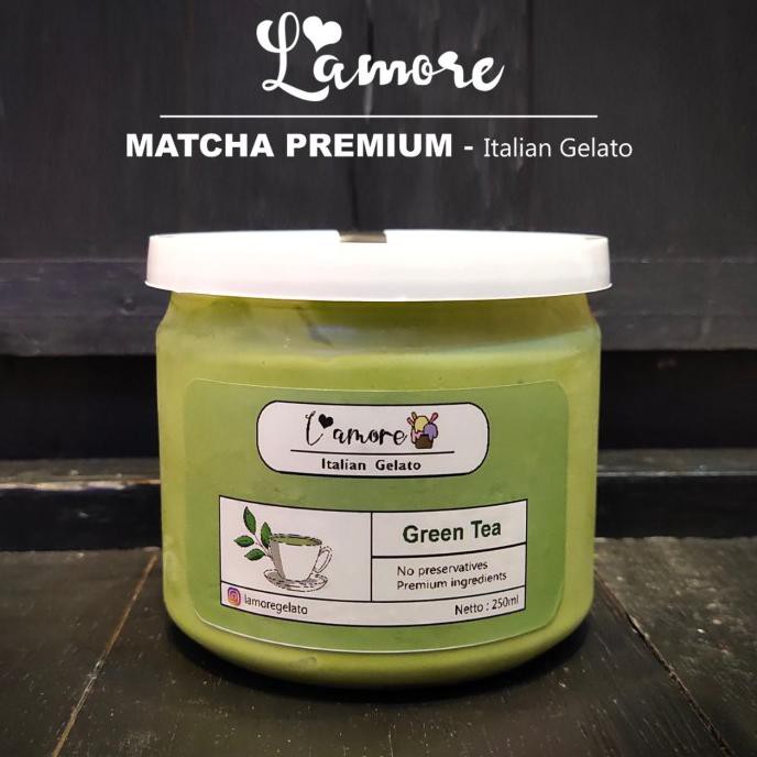 

Green Tea Gelato By Lamore - 250 Ml Termurah