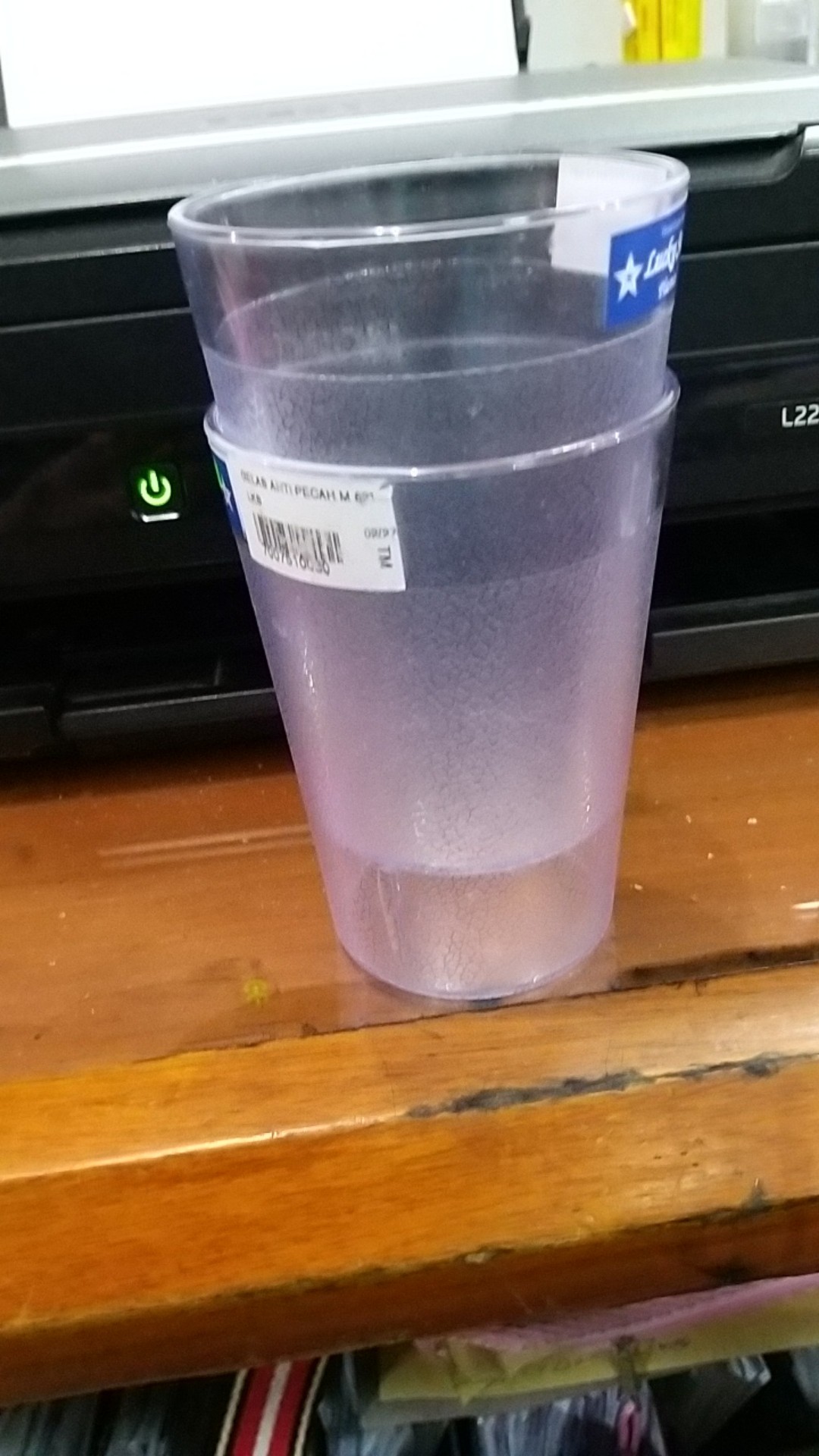 Gelas Bening Anti Pecah 621 Lucky Star