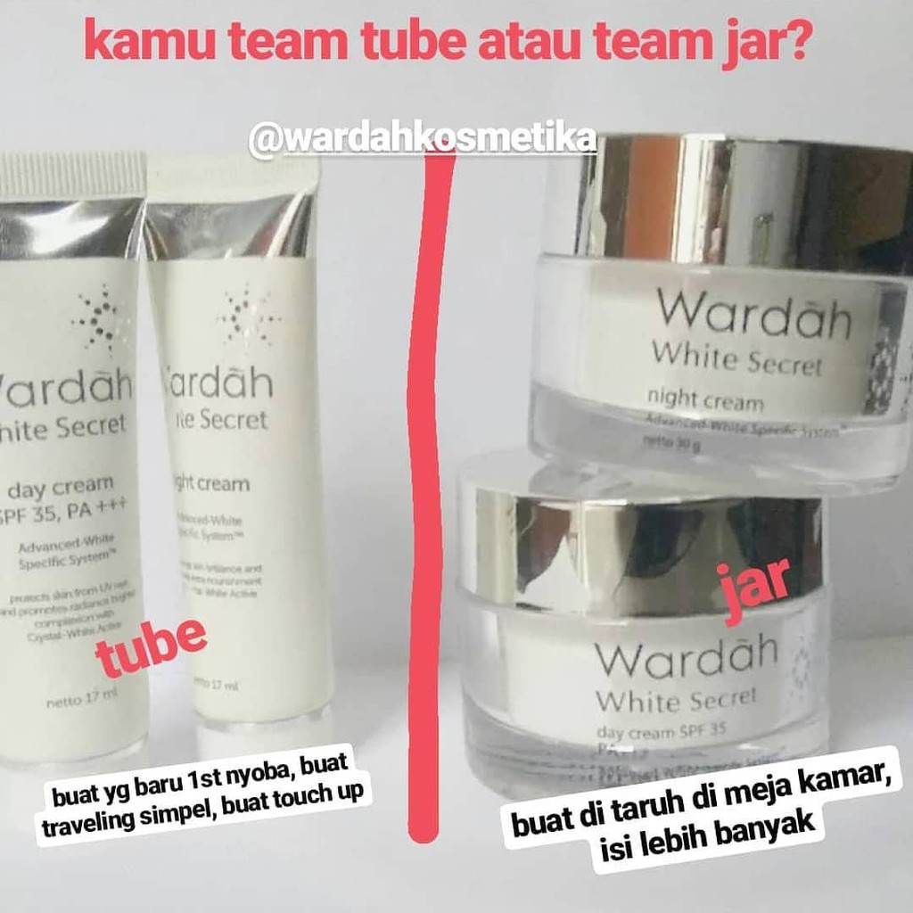 Wardah White Secret Day Cream