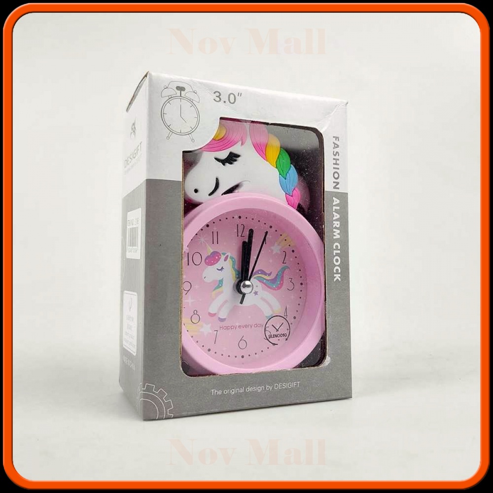 Jam Weker Alarm Model Classic Unicorn WT166