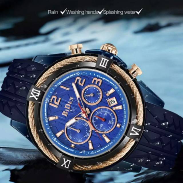 Jam Tangan Pria ORIGINAL BIDEN YN 0192