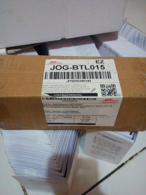 Aluminium Foil Cup Kotak Square Macaroni Schotel Isi 100pcs