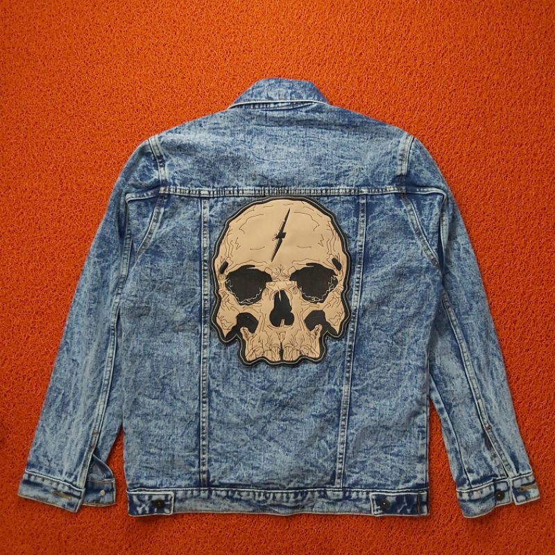 BACKPATCH BORDIR THE ROLLING STONES / BLACK FLAG BESAR MUSIK BEST QUALITY