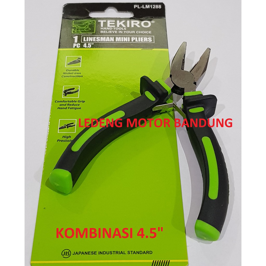 Tang Kombinasi Tekiro 4.5 inci Combinasi Kombi Pliers 4.5&quot;