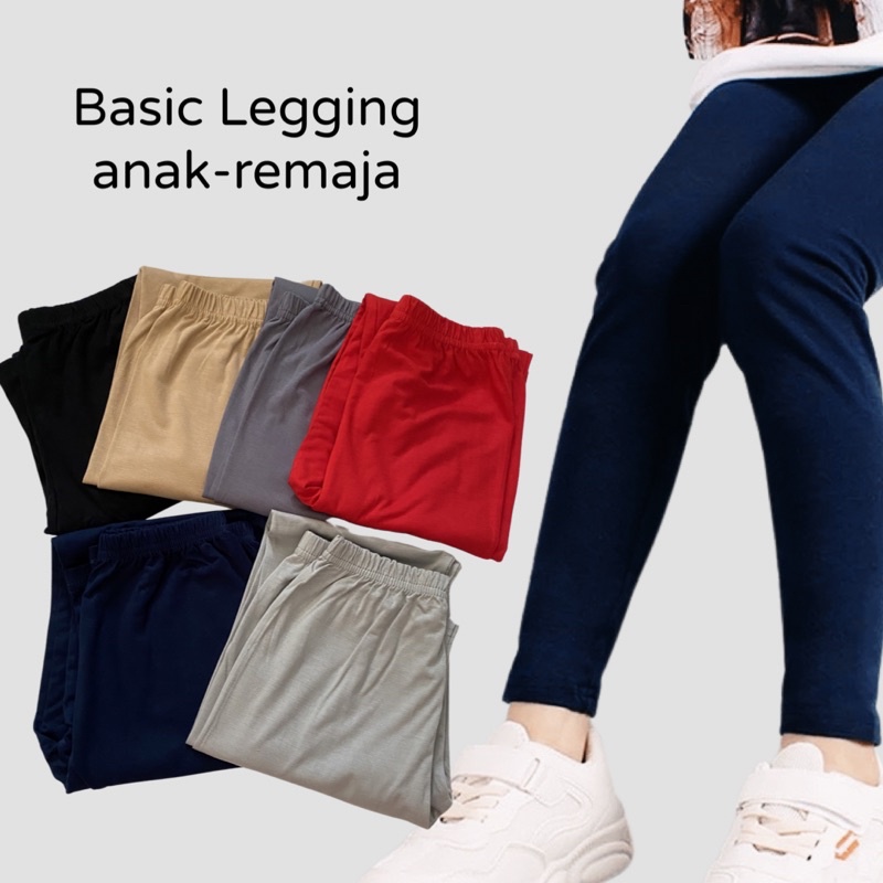 Legging Anak Basic Legging Anak Legging Remaja Legging Rayon