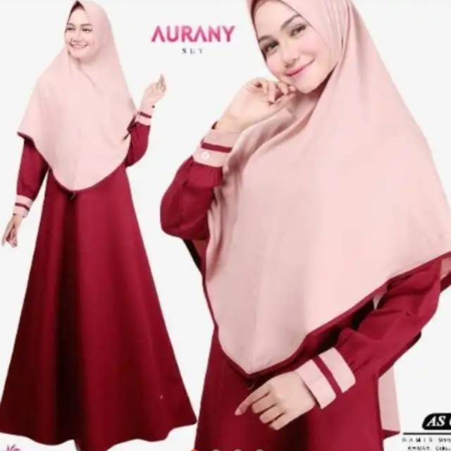 Gamis set hijab Aurany AS 02