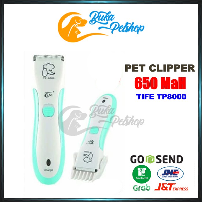 PET Clipper Tife TP8000 Alat Cukur Bulu Kucing Anjing