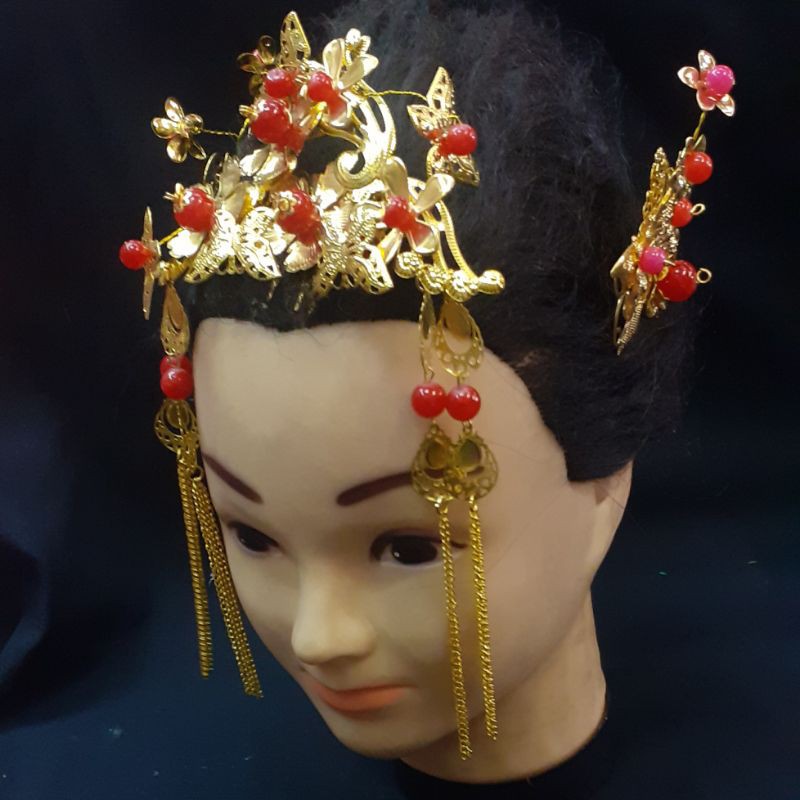 Tusuk Konde Sangjit-Asesoris Rambut Tradisional Cina