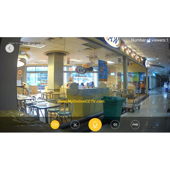 IP Camera Wireless Kamera CCTV Wifi Baby Smart Track Asli 2MP YCC365