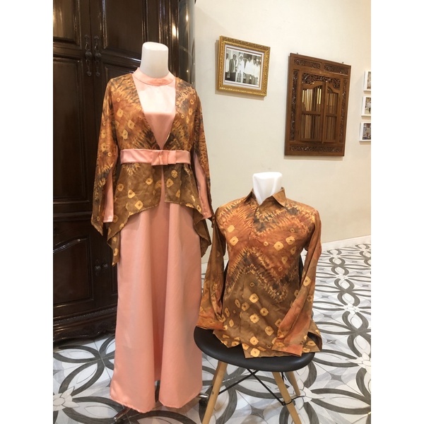 Couple Gamis Jumputan Palembang