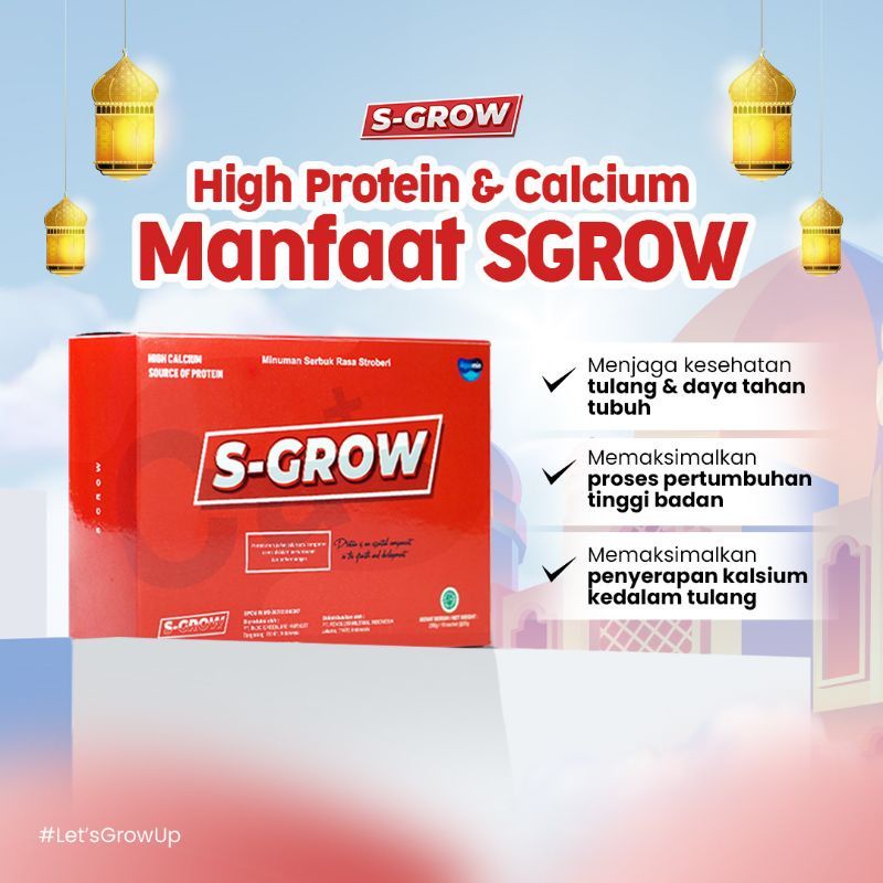 S-GROW Peninggi Badan Terbaik (Free Skipping)