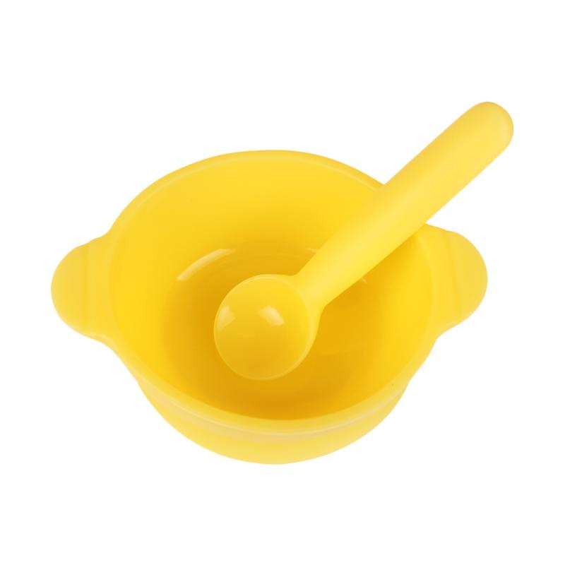 BABY BEYOND FOOD GRADE SILICONE BOWL &amp; SPOON SET 350ML