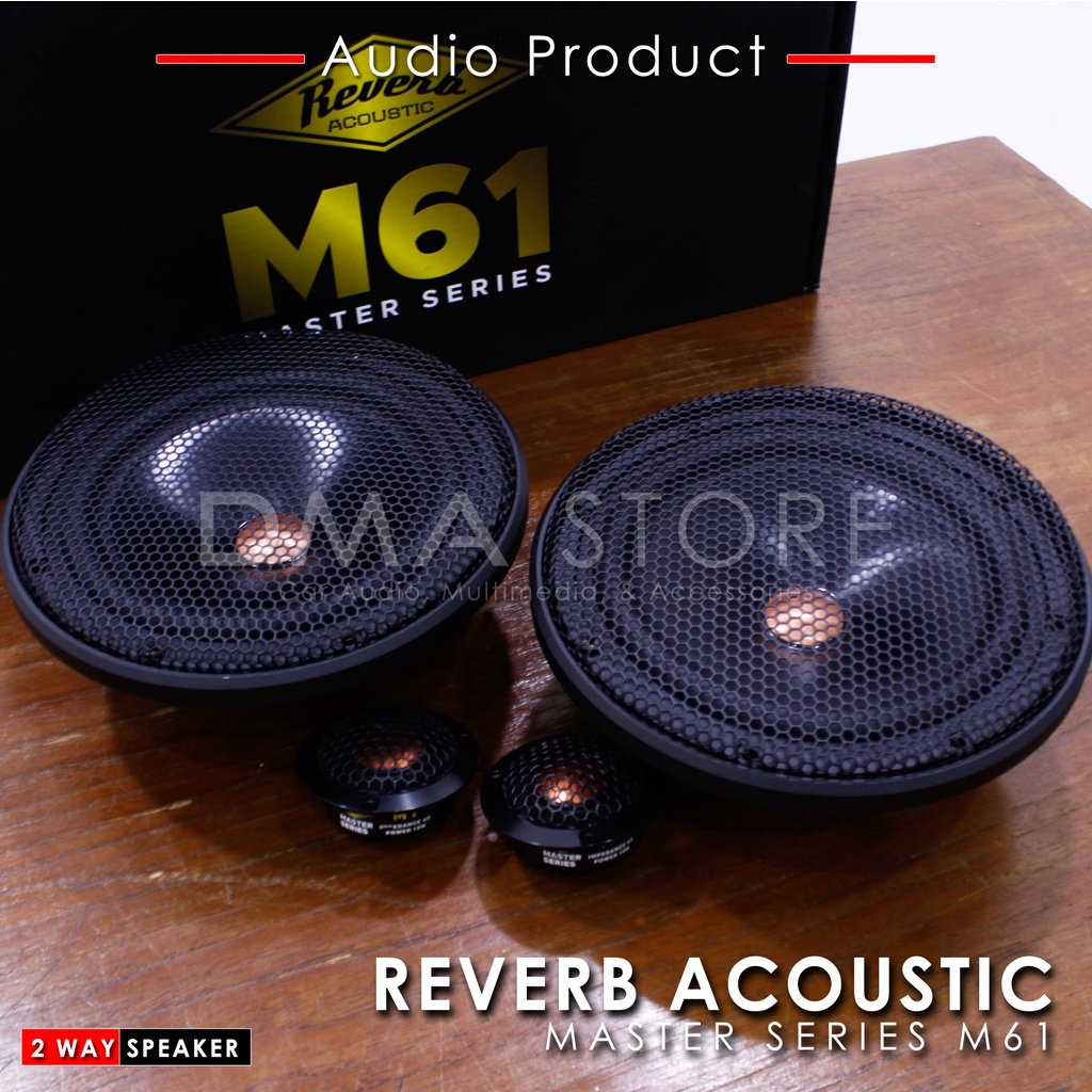 SPEAKER REVERB M61 MASTER SERIES 2WAY ACTIVE