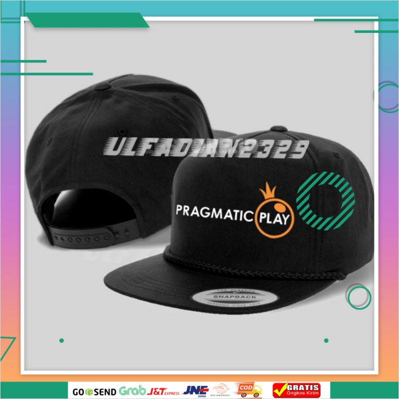Topi Pria Dewasa Player Pragmatic Play Snapback Premium Quality Import Murah