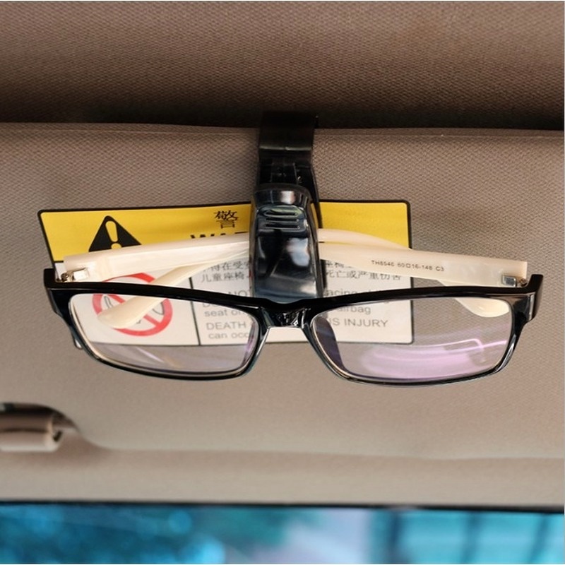 1Pc Car Sun Glasses Clip Car Auto Glasses Sunglasses Storage Clip Car Sun Visor Glasses Holder Car Accessories