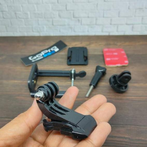 ✶ Mounting Hp Motovlog hp android Vlog Hp Mounting Helm Chin Mount Helmet Mounting Dagu Action Cam C