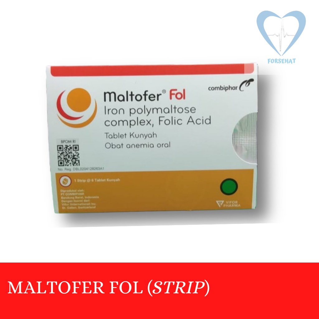 MALTOFER FOL SUPLEMEN ZAT BESI LEMBARAN