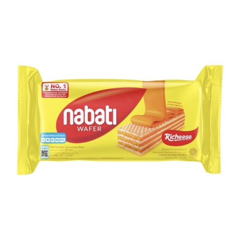 

NABATI WAFER BISKUIT 127 GR