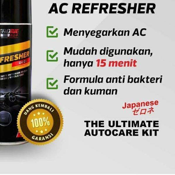 ➾ Zerone Japan Pembersih Ac mobil Refresher ORIGINAL ۞
