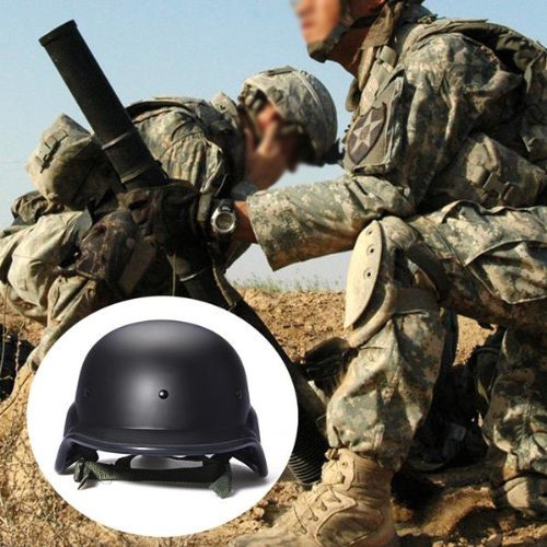 Grab Medan Helm Catok Army SWAT Airsoft Gun Pelindung Kepala Vega M88 - Hitam