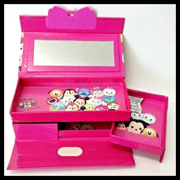 

Souvenir Ulang Tahun Anak Kotak Pensil Kode Pin 3D 3 Susun Tsumtsum