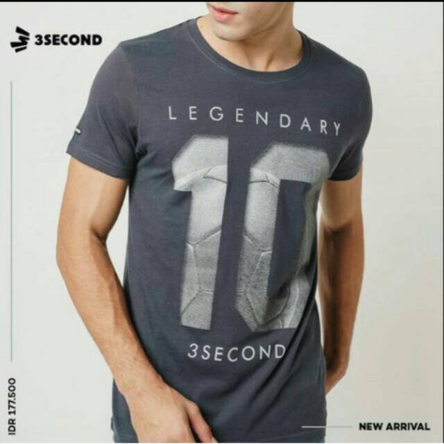 Kaos pria 3SECOND ORIGINAL
