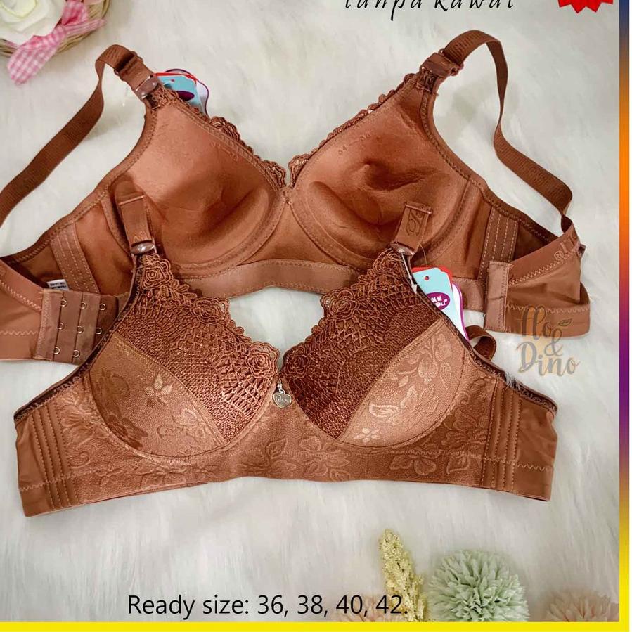 ✤ Bra Wanita tanpa kawat | BH wanita Piaoli Baru ✲